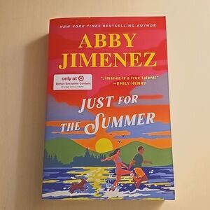 NEW Abby Jimenez "Just For The Summer" Novel Target Edition with Bonus Content